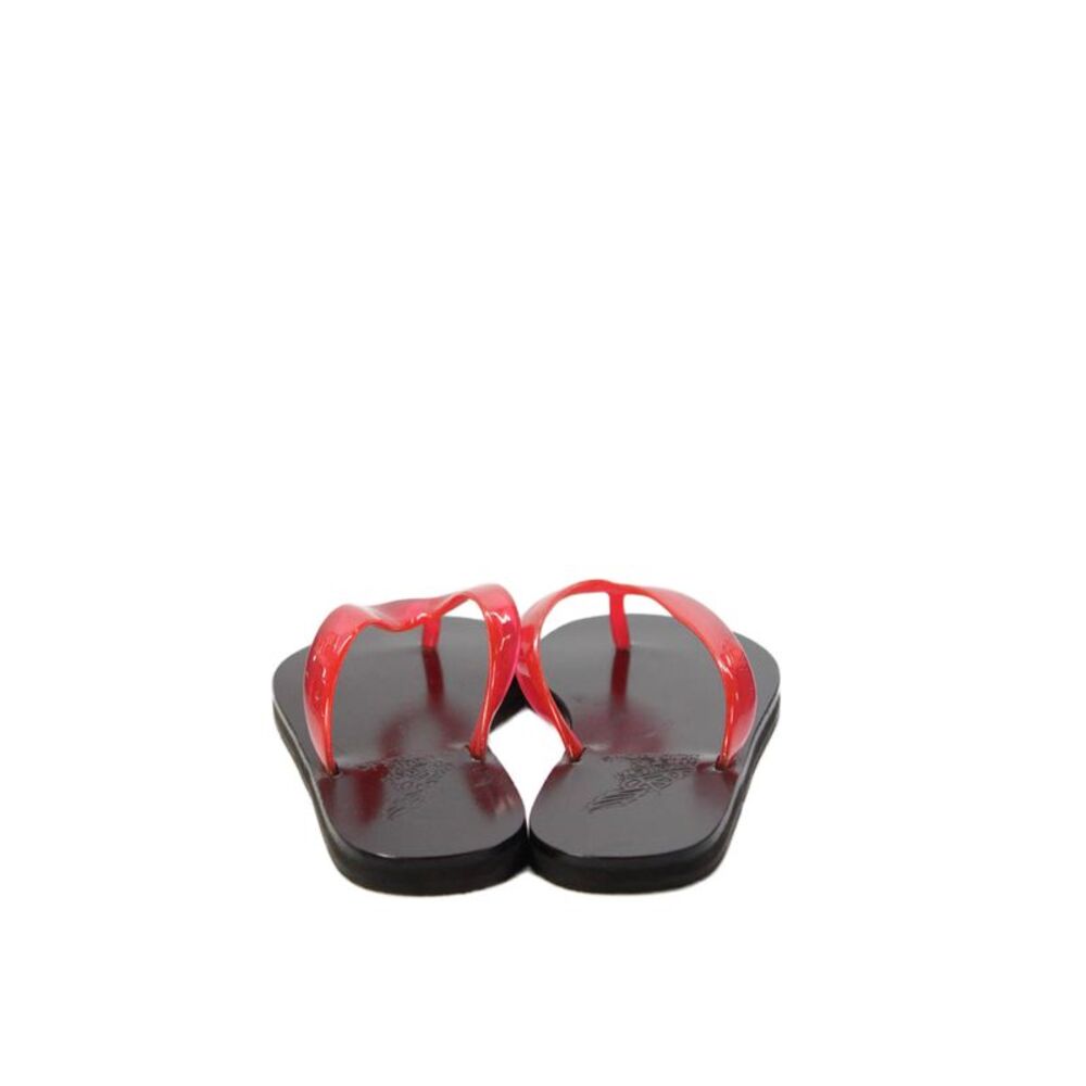 Ancient Greek Sandals Womens Slip-On Thong Flip-Flops Red Size 6 - Picture 3 of 5
